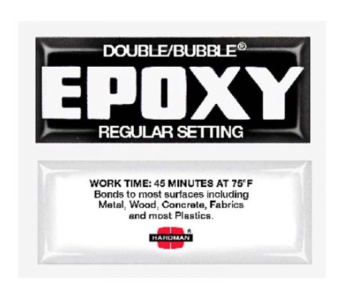 Double Bubble&reg; Epoxy Single-Use 2-Part Structural Adhesives - Regular Setting Epoxy